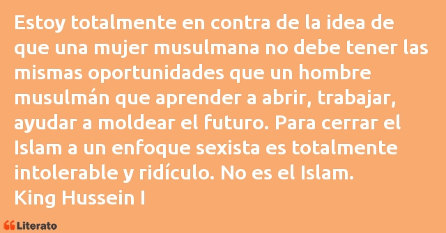 Frases de King Hussein I