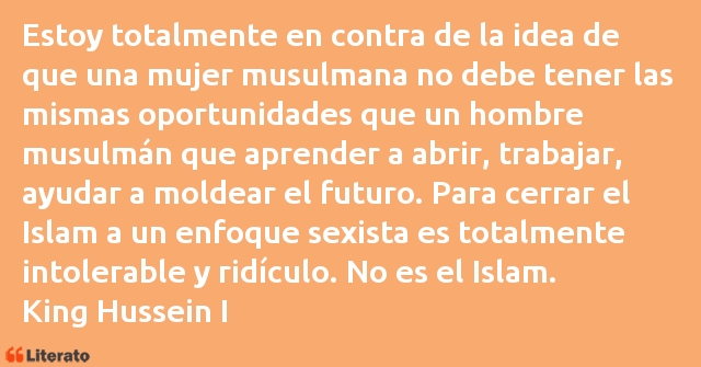 Frases de King Hussein I