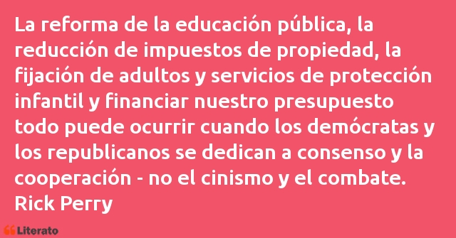 Frases de Rick Perry