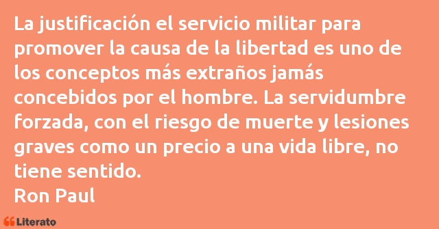 Frases de Ron Paul