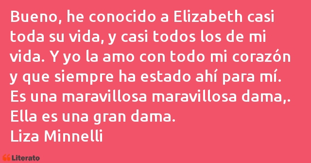 Frases de Liza Minnelli