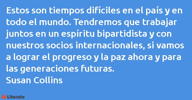 Frases de Susan Collins