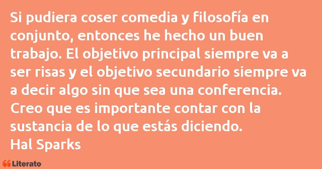 Frases de Hal Sparks