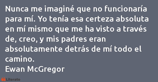 Frases de Ewan McGregor