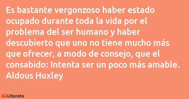 Frases de Aldous Huxley