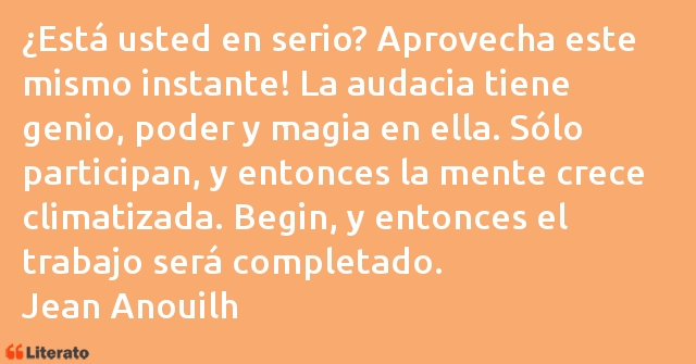 Frases de Jean Anouilh