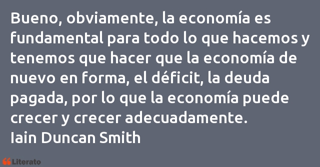 Frases de Iain Duncan Smith