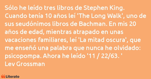 Frases de Lev Grossman