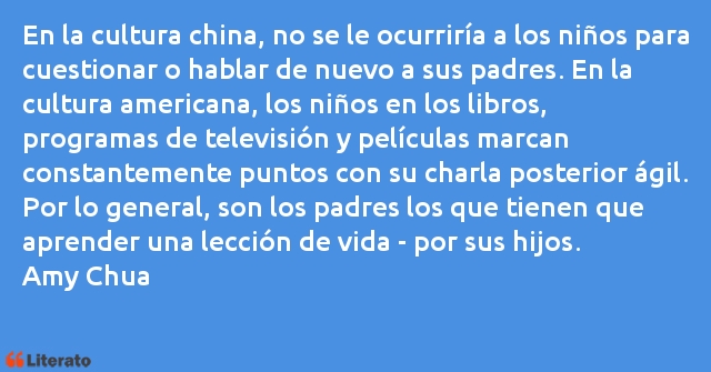 Frases de Amy Chua