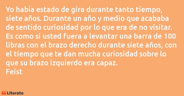 Frases de Feist