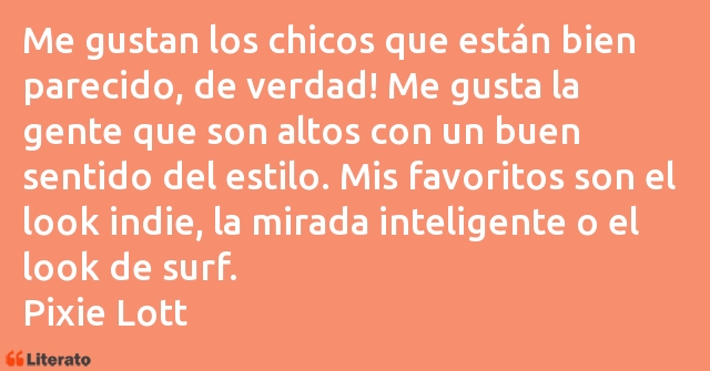 Frases de Pixie Lott