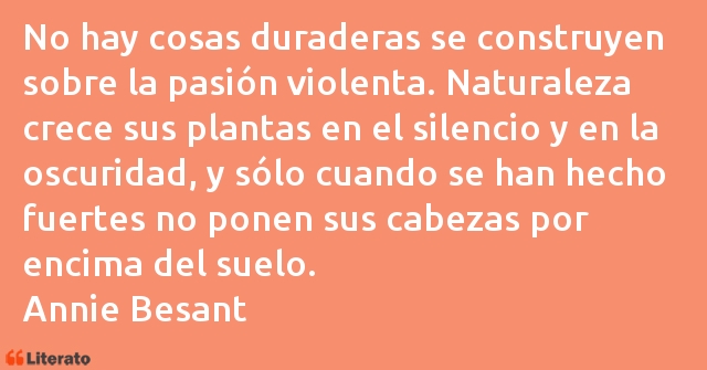 Frases de Annie Besant