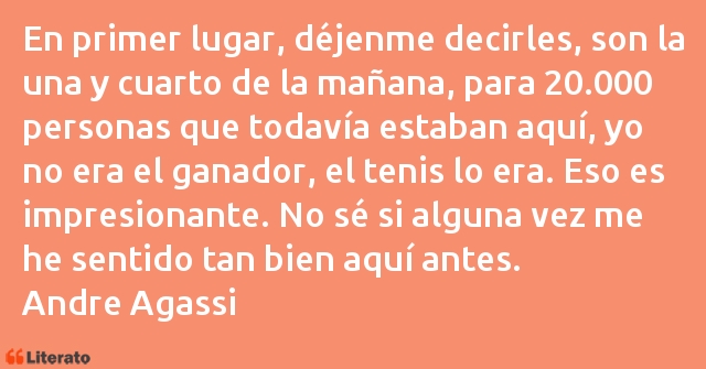 Frases de Andre Agassi