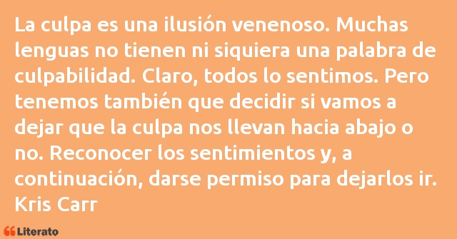 Frases de Kris Carr