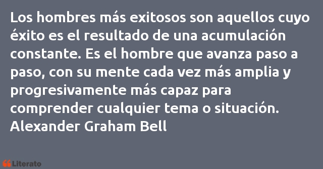 Frases de Alexander Graham Bell