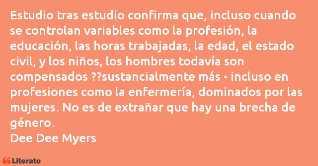 Frases de Dee Dee Myers