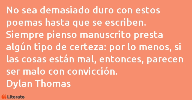 Frases de Dylan Thomas