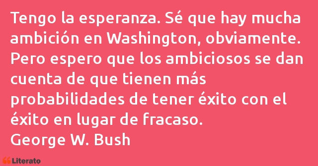 Frases de George W. Bush