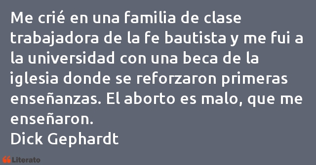 Frases de Dick Gephardt