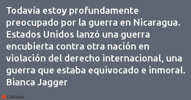 Frases de Bianca Jagger