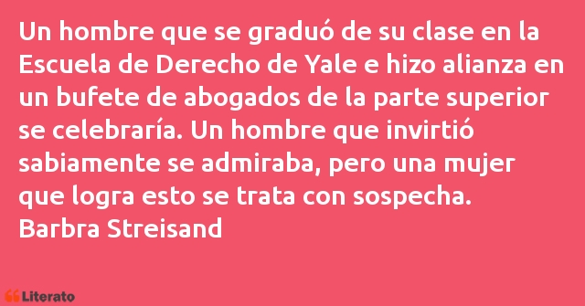 Frases de Barbra Streisand