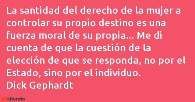 Frases de Dick Gephardt