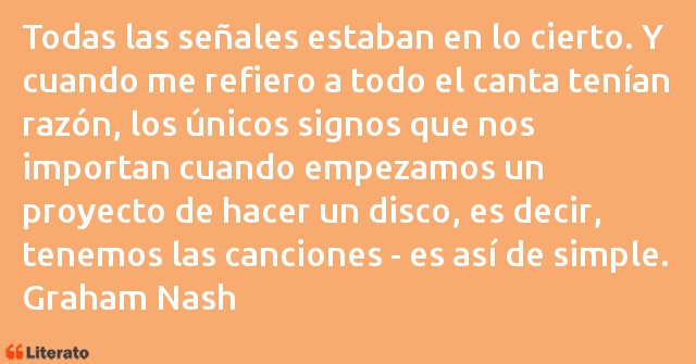 Frases de Graham Nash