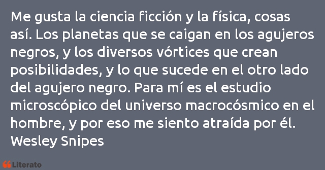 Frases de Wesley Snipes