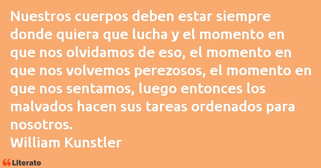 Frases de William Kunstler