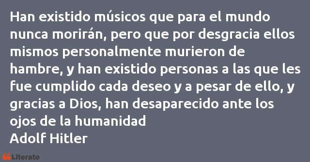 Frases de Adolf Hitler