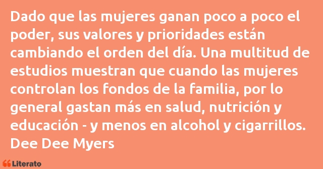 Frases de Dee Dee Myers