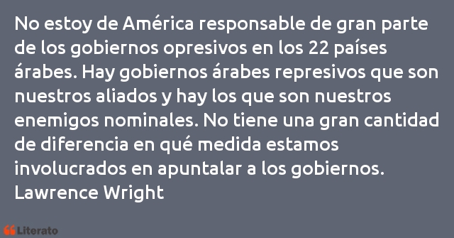 Frases de Lawrence Wright