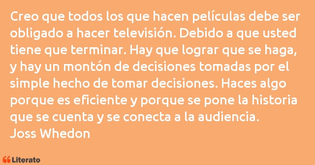 Frases de Joss Whedon