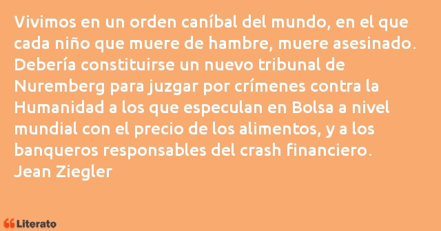 Frases de Jean Ziegler