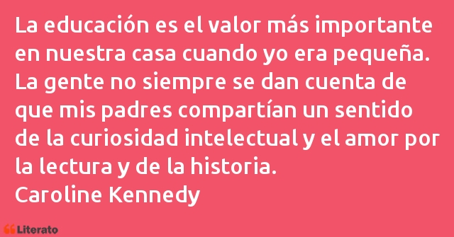 Frases de Caroline Kennedy