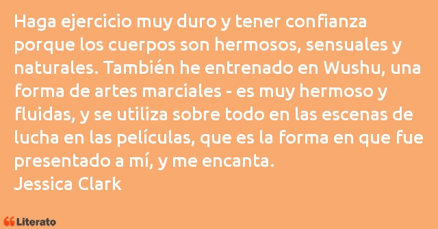 Frases de Jessica Clark