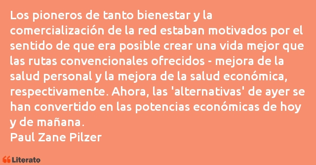 Frases de Paul Zane Pilzer