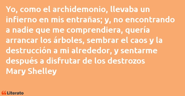 Frases de Mary Shelley