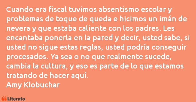 Frases de Amy Klobuchar