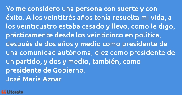 Frases de José María Aznar