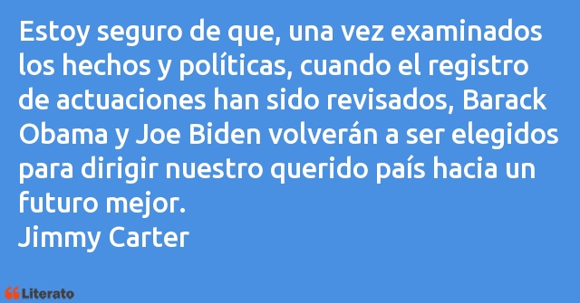 Frases de Jimmy Carter