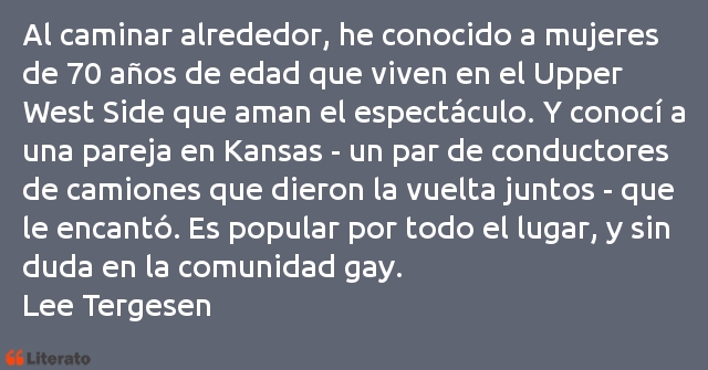 Frases de Lee Tergesen