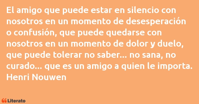 Frases de Henri Nouwen