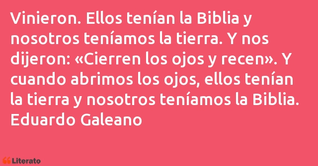 Frases de Eduardo Galeano