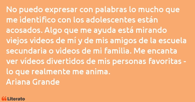 Frases de Ariana Grande