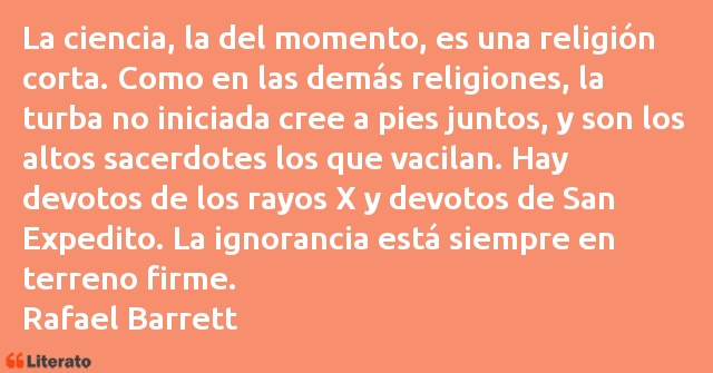 Frases de Rafael Barrett