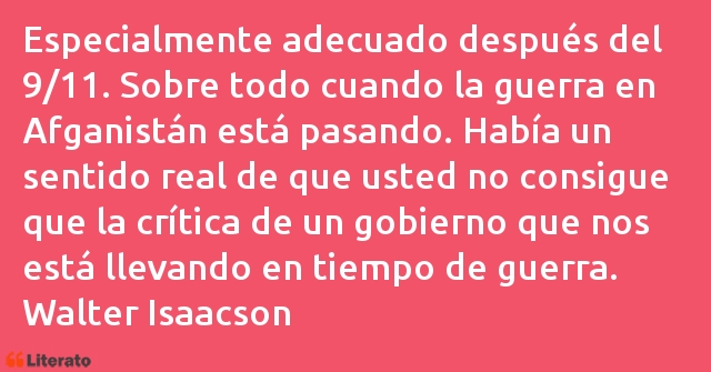 Frases de Walter Isaacson