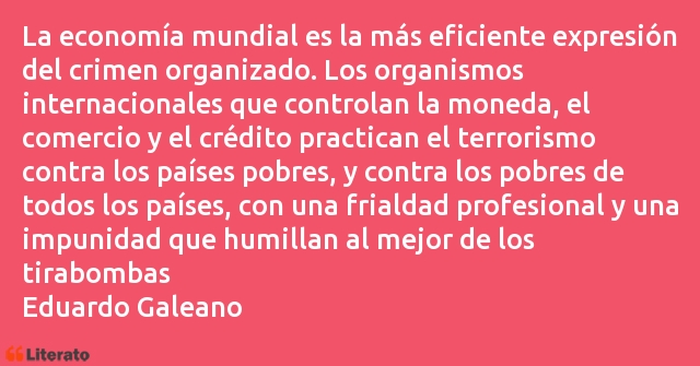 Frases de Eduardo Galeano