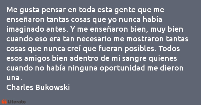 Frases de Charles Bukowski