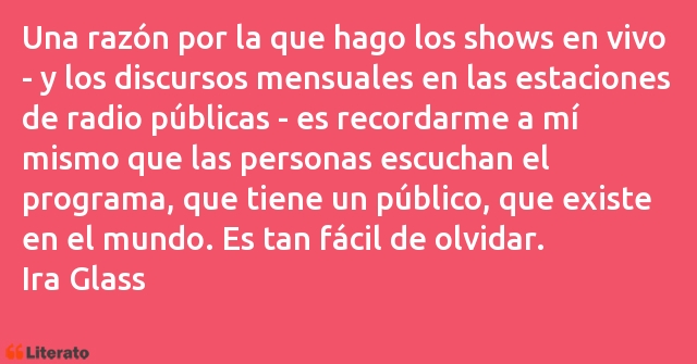 Frases de Ira Glass